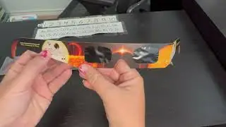 LUNT SOLAR 5 Pack Premium Eclipse Glasses, AAS Approved 2024 Solar Glasses Review