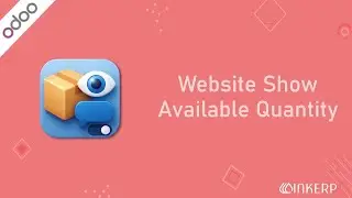 Odoo Website Show Available Quantity || INKERP