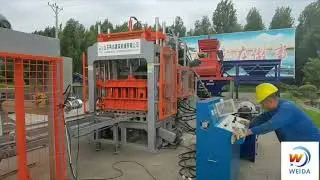 South Africa Maxi Brick Making Machine Semi Automatic and Manual Concrete Cement Flyash Stone
