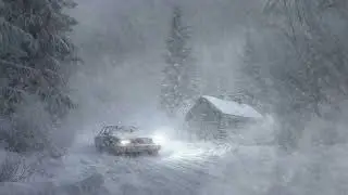 Whirling Wind Sounds & Fierce Snowstorm | Harsh Blowing Snow & Extreme Winter Wind for Study, Sleep