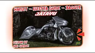 HARLEY DAVIDSON BAGGER CUSTOM ⭐⭐⭐ | JATAYU AMS GARAGE | 3835info