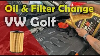 VW Golf Engine Oil and Oil Filter Replacement Guide
