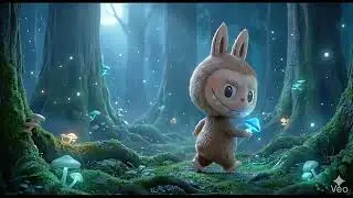 A Magical Night LABUBU Monster statisfying and cute#labubulife #labubupopmart #adventure #labubucute