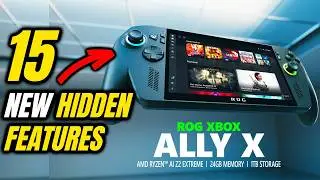 15 New Hidden Features Coming In ROG Xbox Ally X   Explained Complete Video