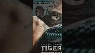 Tiger 3 new poster ❤️&zwj;🔥😉_ tiger 3 poster review | diwali 2023 #viral #trending #shorts