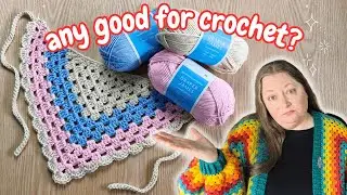 YARN Review - Draper James - Good for crochet? 🤔🧶