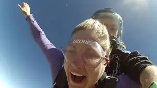 Kristi Benson's DZONE Tandem skydive at Skydive Idaho!
