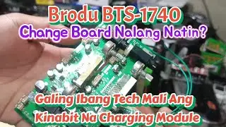 Speaker Na Brodu BTS-1740 Mali Ang Kanilang Ikinabit Na Module #share #amplifier #repair #brodu