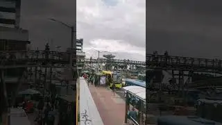 avance del metro avenida 1 de mayo gr&uacute;a movilizaci&oacute;n