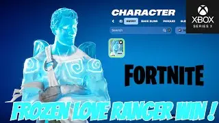 FORTNITE FROZEN LOVE RANGER WIN ! XBOX CHAPTER 6 SEASON 1