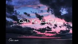 Gali Ka Lafda 🔥 | AI Rap Song | Desi Street Vibes | Hindi Hip Hop|| Own By Sukoon Lofi 