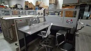 #1 Refurbished Cubicle for 2025: Herman Miller Ethospace 6x6 (Before & After