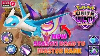 Road to Master trophy 🏆🏆||Pokemon unite New Season With Latios..😱🥵||#pokemonunite #Latios #pikachu