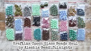 Kraftika Czech Glass Beads Haul