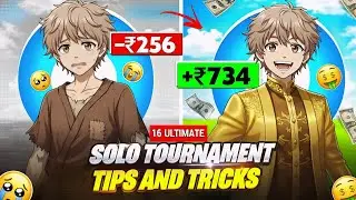 🔥 FREE FIRE SOLO TOURNAMENT &ndash; 16 SECRET PRO TIPS 🤫 (CLUTCH EVERY MATCH!)