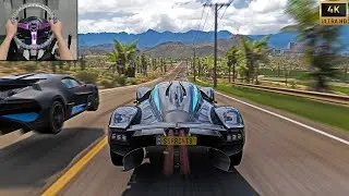 Aston Martin Valkyrie (1600HP) Goliath Race | Forza Horizon 5 Steering Wheel Gameplay