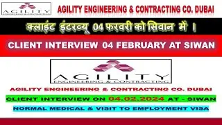 Agility Eng Co.Dubai Client interview at siwan@M24blog