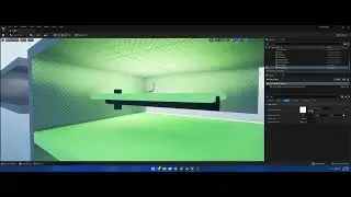 Unreal 5  light function  material emission strength with Rect  lighting