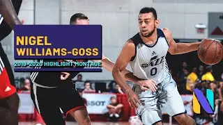 Nigel Williams Goss Salt Lake City Stars 2019-2020 Highlight Montage | Former Gonzaga Standout!