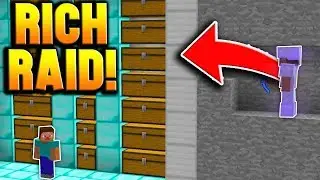 RAIDING A $20 MILLION DOLLAR UNCLAIMED BASE! (RICH!) 🔥 | Minecraft Factions #58
