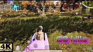 PUBG NEW STATE 20kILLS IN ULTRA HD+90FPS GAMEPLAY (NO COMMENTARY) #pubgnewstate #gameplay #video