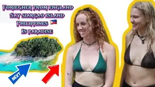 Foriegner from England dream to stay in siargao island 🏝️ Philippines 🇵🇭 because is paradise