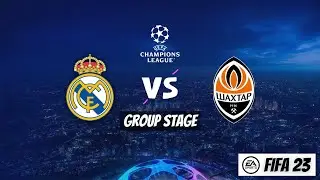 FIFA 23 - Real Madrid vs Shakhtar Donetsk | UEFA Champions League | Group Stage - Leg 1 | [FHD60fps]