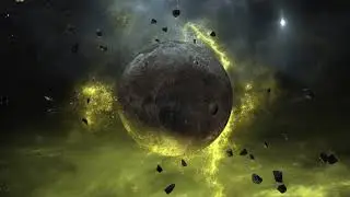 Dystopian dark menacing space ambient ~ Waldorf Iridium