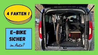 ‼️Du willst dein  E-Bike / E-MTB sicher im Auto transportieren? Wir haben 4 Fakten für Dich ✅