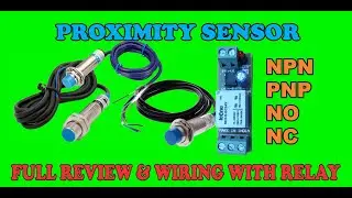 Proximity sensor क्या होती है कैसे काम करती है । proximity sensor working hindi npn pnp | electric