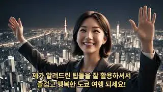 4-day Self-guided Travel in Tokyo (English subtitles available via 'settings')