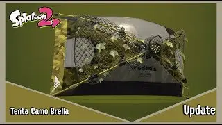 Splatoon 2 - Tenta Camo Brella - Ninetieth Weapon Update