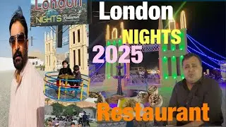 London NIGHTS Restaurant Best street food🍱 london ka famous food