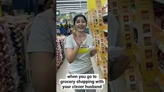 Clever husband atrocities | Sam & Prasi &hearts;️&hearts;️ #shoppingvlog  #shoppingtime #husbandwifecomedy