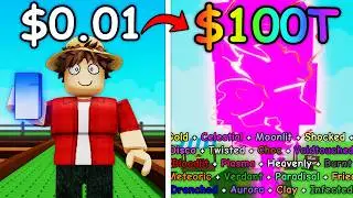 $0 - $100T With 1 Candy Blossom Seed In Grow a Garden!