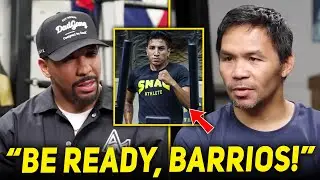 Manny Pacquiao WARN Mario Barrios on Live Interview with Andre Ward