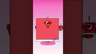 Sprunki OC NumberBlock 100 Baby Phase 4 #sprunki #animation #numberblocks