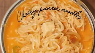 Easy Paneer cheesy noodles #foodshorts #food #shots #shortsfeed #noodles #paneernoodles #cheesy#easy