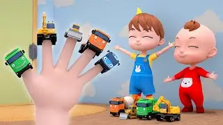 Baby Tayo Kids Songs | Finger Family Song | Nursery Rhymes | Songs for Kids | Baby Tayo Compilation