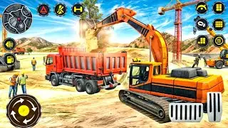 Real Excavator Simulator Game 3D - Tunnel Builder Construction - Android Gameplay