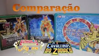 #216 CDZ-CLOTH MYTH SAINT SEIYA- COMPARA&Ccedil;&Atilde;O(VS)IO DE SCYLLA EX VS 1.0 VS DC -REVIEW-Portugu&ecirc;s-BR