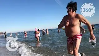 Take the Polar Plunge in Milwaukee | The Daily 360 | The New York Times