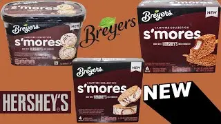 Breyers Campfire Collection S’mores w/Hershey’s Frozen Dairy Dessert, Bars & Sandwiches Review