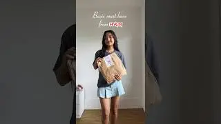 Basic wardrobe essentials from H&M #hmhaul #myntrahaul
