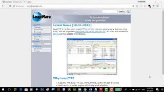 وظيفة برنامج  LeapFTP - الدرس الخامس