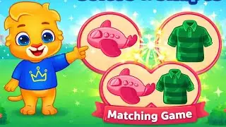 Match the Colours & Shapes | Fun Learning Game for Kids | LUCAS & FRIENDS | BrainyKids TV 