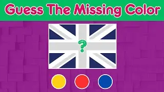Guess The Missing Color Of European Flag &ndash; Country Flag Quiz