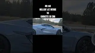 2022 Challenger Hellcat vs 2024 Corvette C8 Z06