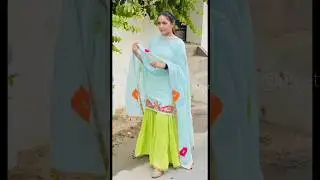 Trending pastel shade punjabi suits design 2025 #trendingshorts #ytfeed #suits #pastelshades