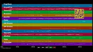 🎵 Take A Look At Me Now (Live) - Phil Collins (MIDI individual tracks) 🎹
